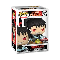 Funko Pop! Animation Fire Force - SHINRA with FIRE Glow in the dark *SPECIAL EDITION* #981