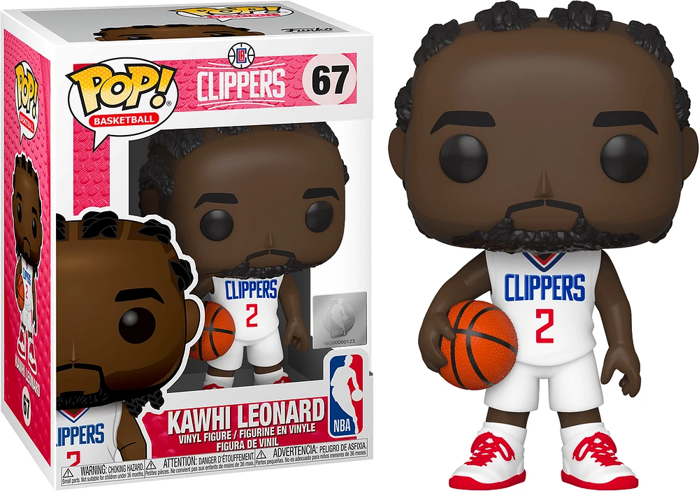 FUNKO POP NBA CLIPPERS KAWHI LEONARD #67
