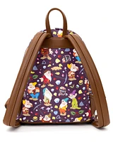 LOUNGEFLY DISNEY SNOW WHITE AND THE SEVEN DWARFS COSPLAY MINI BACKPACK