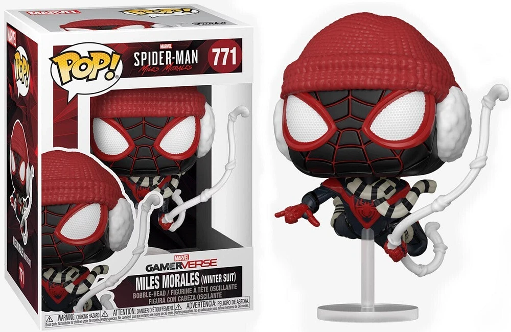 FUNKO POP! MARVEL - SPIDER-MAN: MILES MORALES [GAMER VERSE] - MILES MORALES [WINTER SUIT] #771