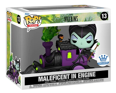 FUNKO POP! TRAINS - DISNEY: VILLAINS - MALEFICENT IN ENGINE **FUNKO SHOP EXCLUSIVE** #13