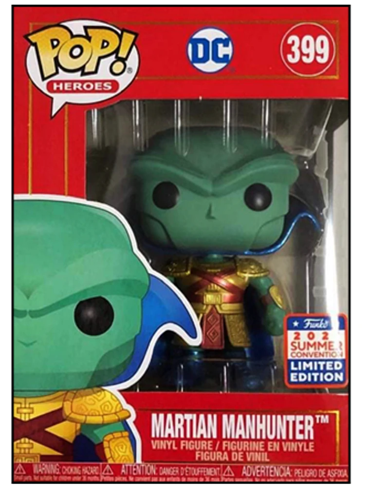 Funko Pop! DC Heroes Imperial Palace METALLIC Martian Manhunter #399 *ASIA EXCLUSIVE*
