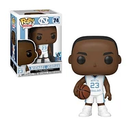 FUNKO POP! BASKETBALL: UNIVERSITY OF NORTH CAROLINA [UNC] - MICHAEL JORDAN [WHITE JERSEY] #74
