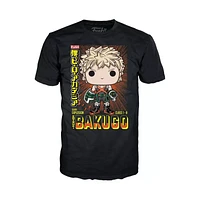 Funko Pop! and Tee: My Hero Academia KATSUKI BAKUGO METALLIC (Small - XXL) GAMESTOP EXCLUSIVE