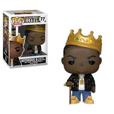 FUNKO POP! ROCKS [MUSIC] - NOTORIOUS B.I.G. [W/ CROWN] # 77