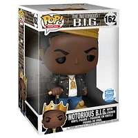 FUNKO POP! ROCKS [MUSIC] - 10" NOTORIOUS B.I.G. [W/ CROWN] **FUNKO SHOP EXCLUSIVE** #162