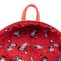LOUNGEFLY PEANUTS Snoopy And Woodstock Glow In The Dark Loungefly Mini Backpack