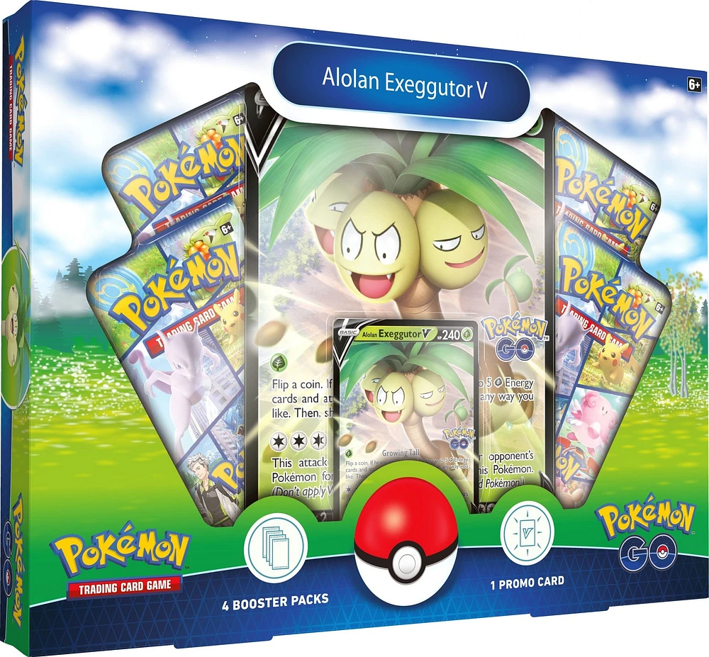 Pokemon TCG - Pokemon GO Alolan Exeggutor V Collection Box Set
