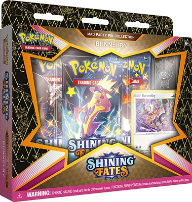 POKEMON - SHINING FATES - MAD PARTY PIN COLLECTION