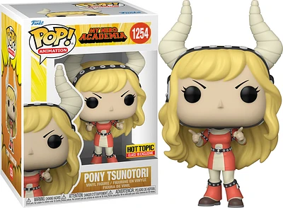 FUNKO POP! ANIMATION: MY HERO ACADEMIA [MHA] - PONY TSUNOTORI **HOT TOPIC EXCLUSIVE** #1254