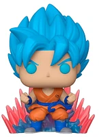 FUNKO POP! ANIMATION: DRAGON BALL SUPER [DBS] - SUPER SAIYAN GOD SUPER SAIYAN [SSGSS] GOKU [KAIO-KEN TIMES TWENTY] - [GITD] **BOXLUNCH EXCLUSIVE**#1256