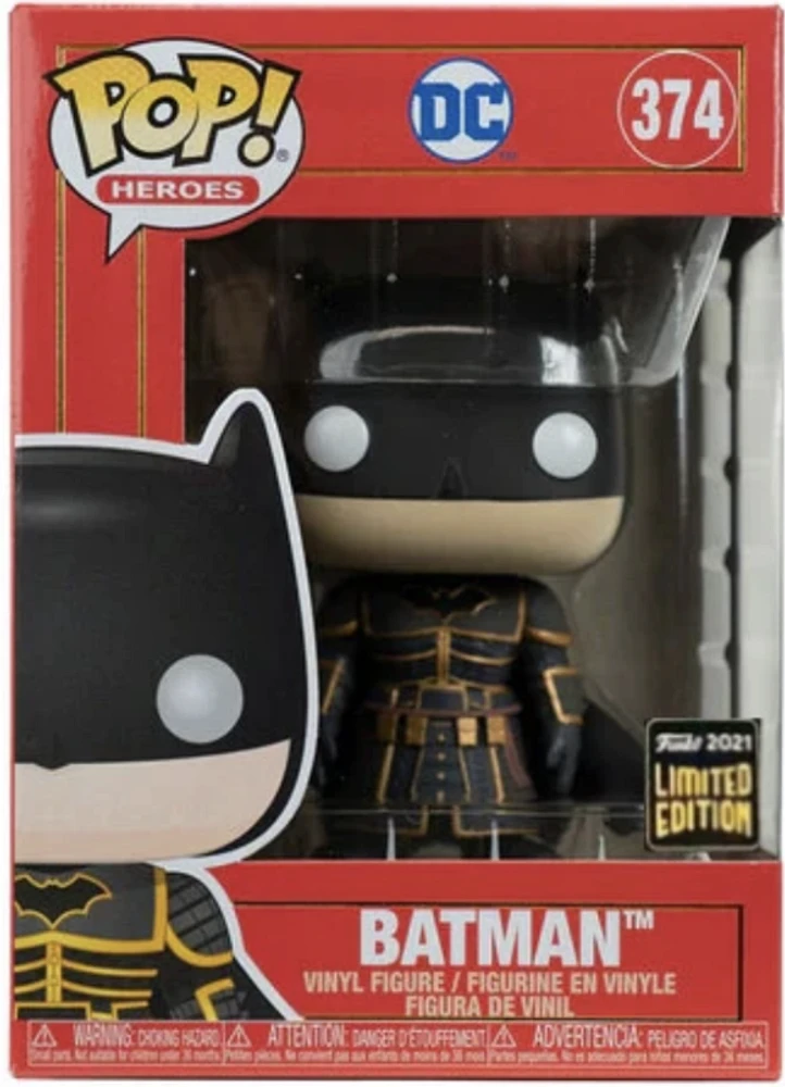 Funko Pop! Heroes -Imperial Palace Batman Metallic ASIA Exclusive #374
