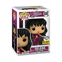 FUNKO POP! ROCKS [MUSIC] - SELENA [BURGUNDY OUTFIT - DIAMOND COLLECTION] **HOT TOPIC EXCLUSIVE** #205