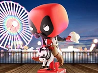 Funko POP! Marvel - Sheriff Deadpool Riding Horsey #99 [Funko Shop Exclusive]