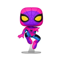 FUNKO POP & TEE - MARVEL SPIDER-MAN [BLACK LIGHT GLOW] **TARGET EXCLUSIVE**