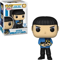 FUNKO POP! TELEVISION: STAR TREK - SPOCK [W/ CAT] **FUNKO SHOP EXCLUSIVE** #1142