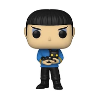 FUNKO POP! TELEVISION: STAR TREK - SPOCK [W/ CAT] **FUNKO SHOP EXCLUSIVE** #1142