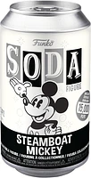 FUNKO SODA! DISNEY: MICKEY MOUSE - STEAMBOAT MICKEY **SEALED CAN**