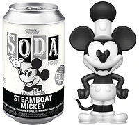 FUNKO SODA! DISNEY: MICKEY MOUSE - STEAMBOAT MICKEY **SEALED CAN**