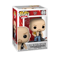 FUNKO POP! WWE - "STONE COLD" STEVE AUSTIN [METALLIC W/ ONE BELT] #84