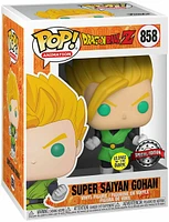 FUNKO POP! ANIMATION: DRAGON BALL Z [DBZ] - SUPER SAIYAN [SS] GOHAN [GITD] **ENTERTAINMENT EARTH EXCLUSIVE** #858