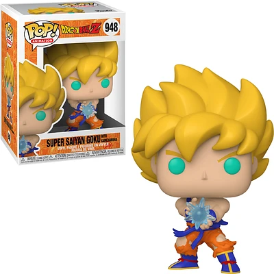 FUNKO POP! ANIMATION: DRAGON BALL Z [DBZ] - SUPER SAIYAN [SSJ] GOKU [W/ KAMEHAMEHA] #948