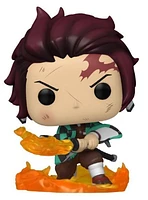 **CHASE & COMMON COMBO** FUNKO POP! ANIMATION: DEMON SLAYER - TANJIRO KAMADO [HINOKAMI KAGURA DANCE / BREATH OF THE SUN] **GALACTIC TOYS EXCLUSIVE** #874
