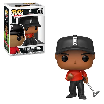 FUNKO POP! GOLF [PGA] - TIGER WOODS [RED SHIRT] #01