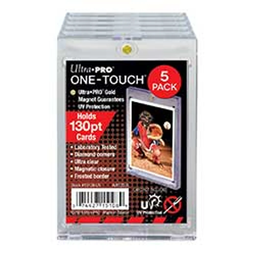 ONE-TOUCH 3x5 UV 130pt - ULTRA PRO - 5-PACK
