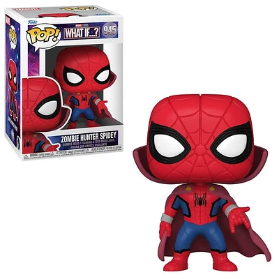 Funko Pop! MARVEL WHAT IF ZOMBIE HUNTER SPIDEY #945
