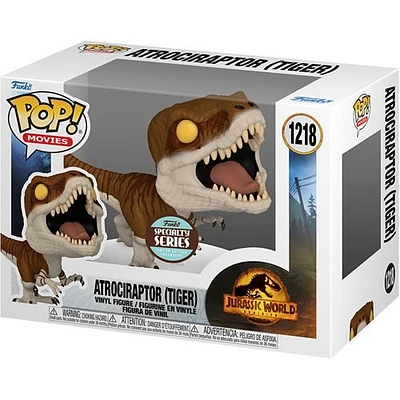 Funko Pop! Jurassic World: Dominion - Atrociraptor (Tiger) #1218 [Specialty Series Exclusive]