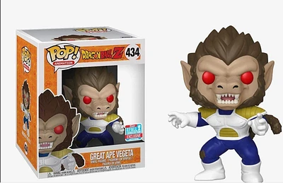 Funko Pop! Animation: DragonBall Z - Great Ape Vegeta NYCC Shared sticker *6 Inch**