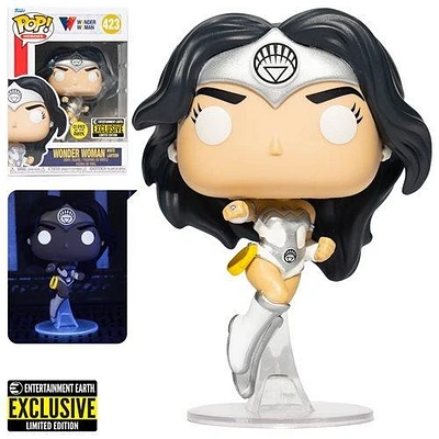 Funko Pop! Wonder Woman 80th Anniversary White Lantern *EE Exclusive* GLOW IN THE DARK
