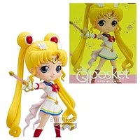 BANPRESTO Pretty Guardian Sailor Moon Eternal The Movie Super Sailor Moon Kaleidoscope Ver. Q Posket Statue