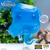 FUNKO POP! LITTLE MERMAID ARIEL WITH BAG BLUE TRANSLUCENT [ENTERTAINMENT EARTH EXCLUSIVEEXCLUSIVE] #563