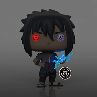 **Chase & Common Bundle** Funko Pop! Anime: Naruto - Sasuke (Rinnegan) #1023 [AAA Anime Exclusive]