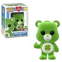 Funko Pop! Animation: Care Bears - Good Luck Bear *Flocked* *Spring Convention*