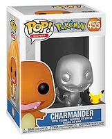 Funko Pop! Games: Pokemon - Charmander (Metallic Silver) #455