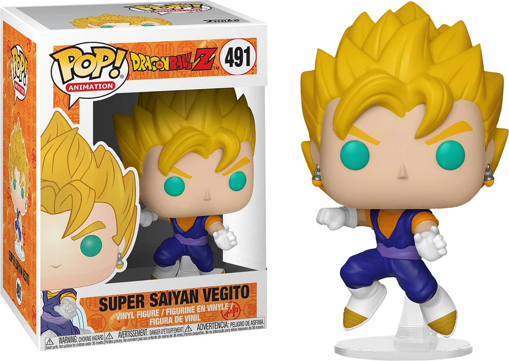 Funko Pop! Animation - Dragon Ball Z Super Saiyan Vegito #491