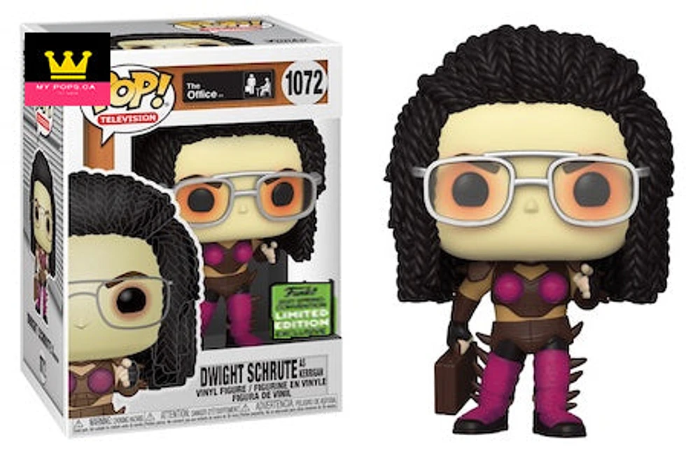 Funko Pop! The Office Dwight Schrute as Kerrigan **2021 ECCC SPRING CON EXCL** #1072