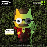 Funko Pop! Television: The Simpsons - Devil Flanders #1029 [Amazon Exclusive - GITD] *IMPERFECT BOX*