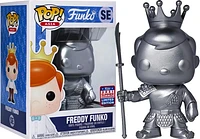 FUNKO POP! ASIA: 2021 SHANGHAI EVENT - FREDDY FUNKO [AS GUAN YU - SILVER] **2021 FUNKO SHANGHAI EXCLUSIVE**