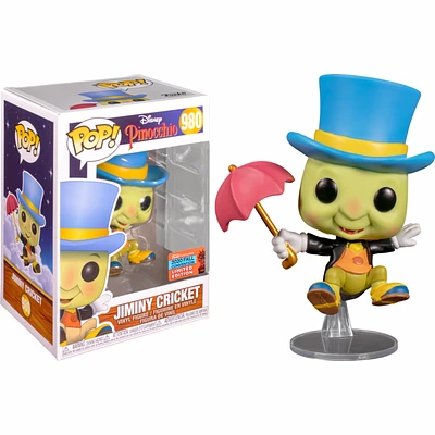 Funko Pop! Disney: Pinocchio - Jiminy Cricket #980 [2020 Fall Shared Convention Exclusive]