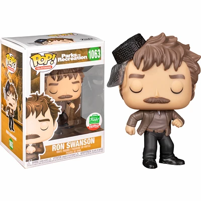 Funko Pop! Television : Parks and Recreation Ron Swanson Funko Shop EXCLUSIVE