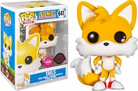 Funko Pop! Sonic the Hedgehog - TAILS FLOCKED *SPECIAL EDITION*