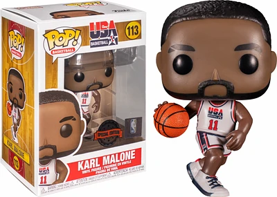 Funko Pop! KARL MALONE 1992 USA BASKETBALL #113