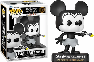 Funko Pop! Disney Archives PLANE CRAZY MINNIE MOUSE 1928 #1108