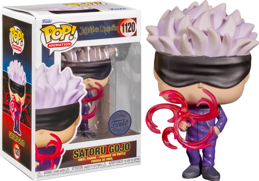 Funko Pop! Animation: JUJUTSU KAISEN GOJO SATORU Cursed Technique Reversal [SPECIAL EDITION EXCLUSIVE] #1120