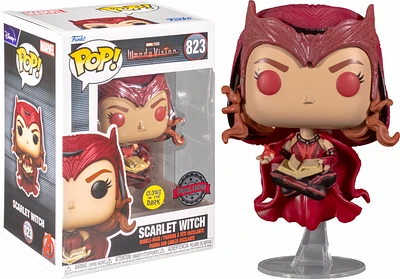 FUNKO POP! MARVEL: WANDAVISION - SCARLET WITCH GLOW IN THE DARK [SPECIAL EDITION EXCLUSIVE] #823