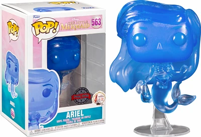 Funko Pop! Disney: The Little Mermaid - Ariel with Bag (Translucent Blue) #563 [Special Edition]